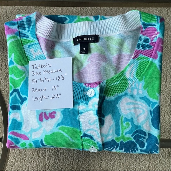 Talbots Multicolor Floral Blazer - Picture 10 of 10